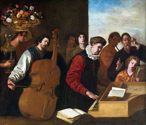 Aniello Falcone, Le concert.